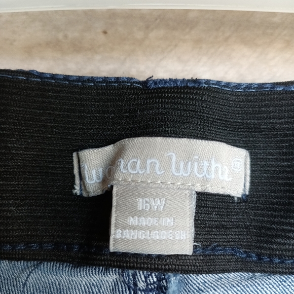 Woman Within Comfort Flex Denim Jeans - Picture 6 of 9